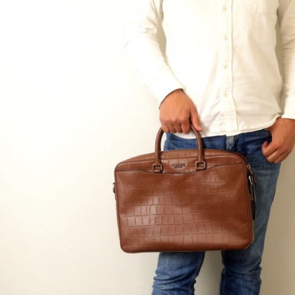 Coach leather laptop and business bag - Picture 14 of 14